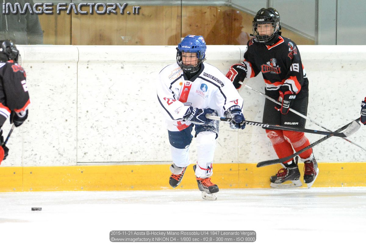 2015-11-21 Aosta B-Hockey Milano Rossoblu U14 1847 Leonardo Vergani